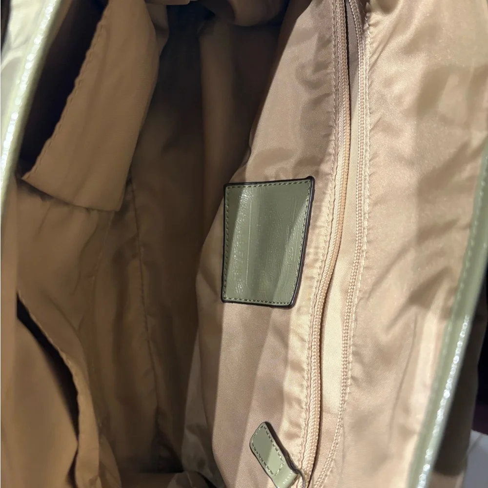 Coach Green Nylon Crossbody Bag Lightweight Everyday - Picture 9 of 9